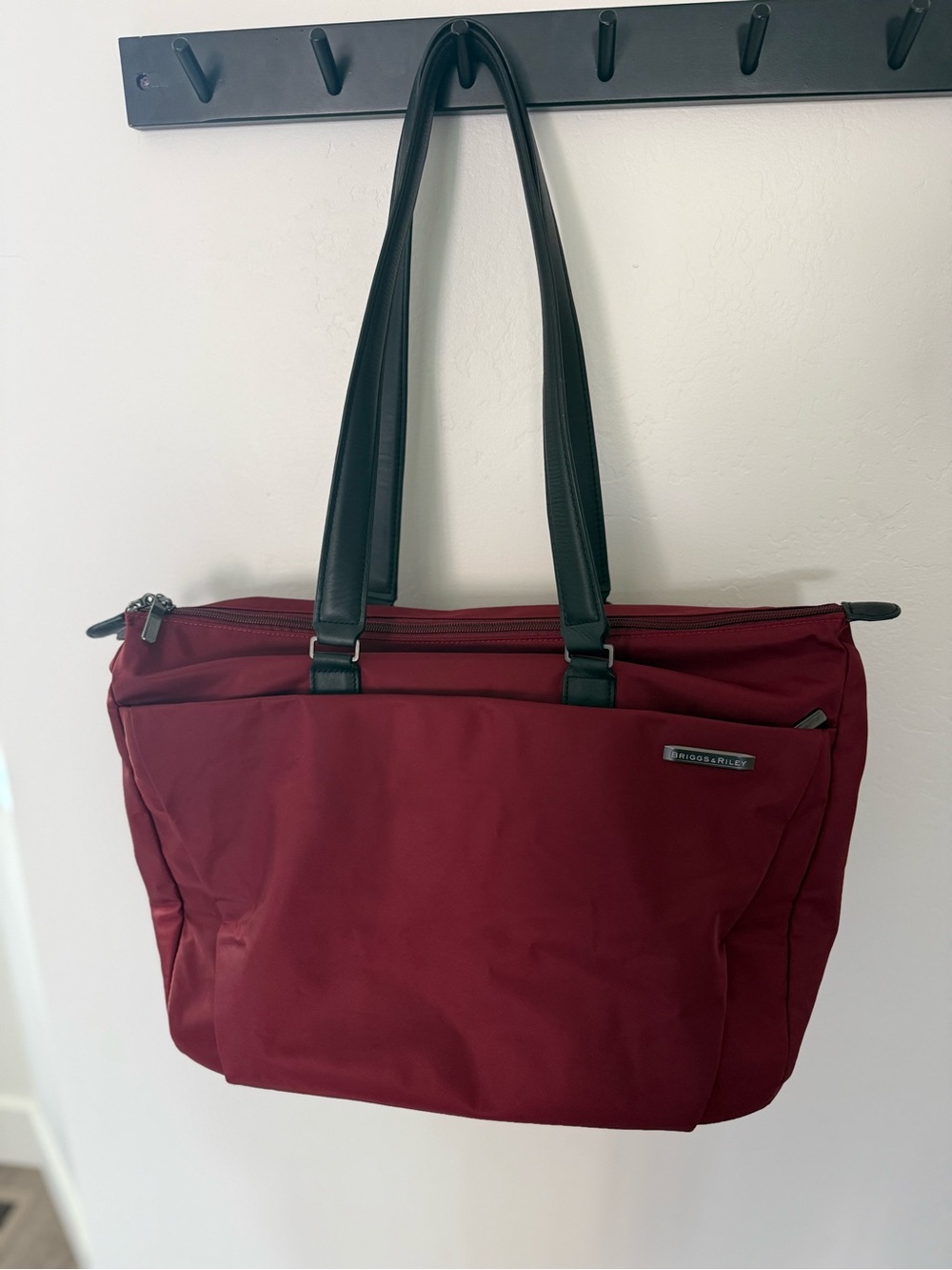 Briggs & Riley Everyday Tote Bag in Burgundy